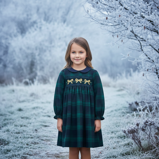 Barnekjole 130cm i vinterfrost 2048x2048